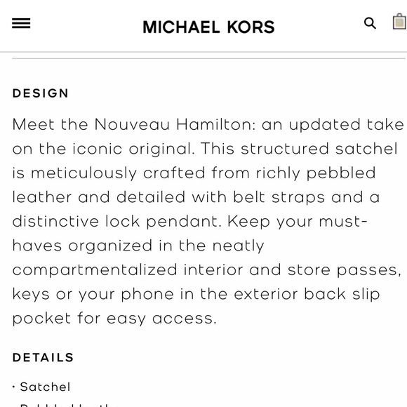 Large Michael Kors Purse - Picture 11 of 11